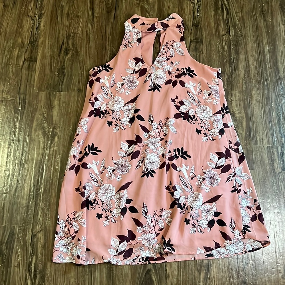 Floral mini dress